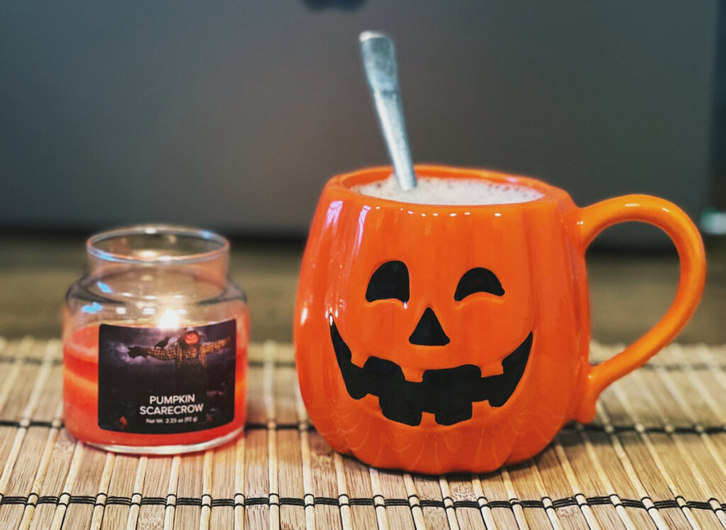 Herfst in huis: village candle